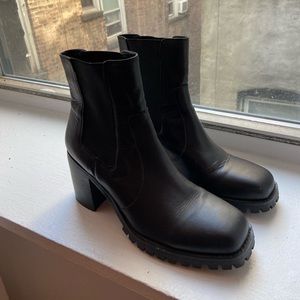 Urban Outfitters Black Booties